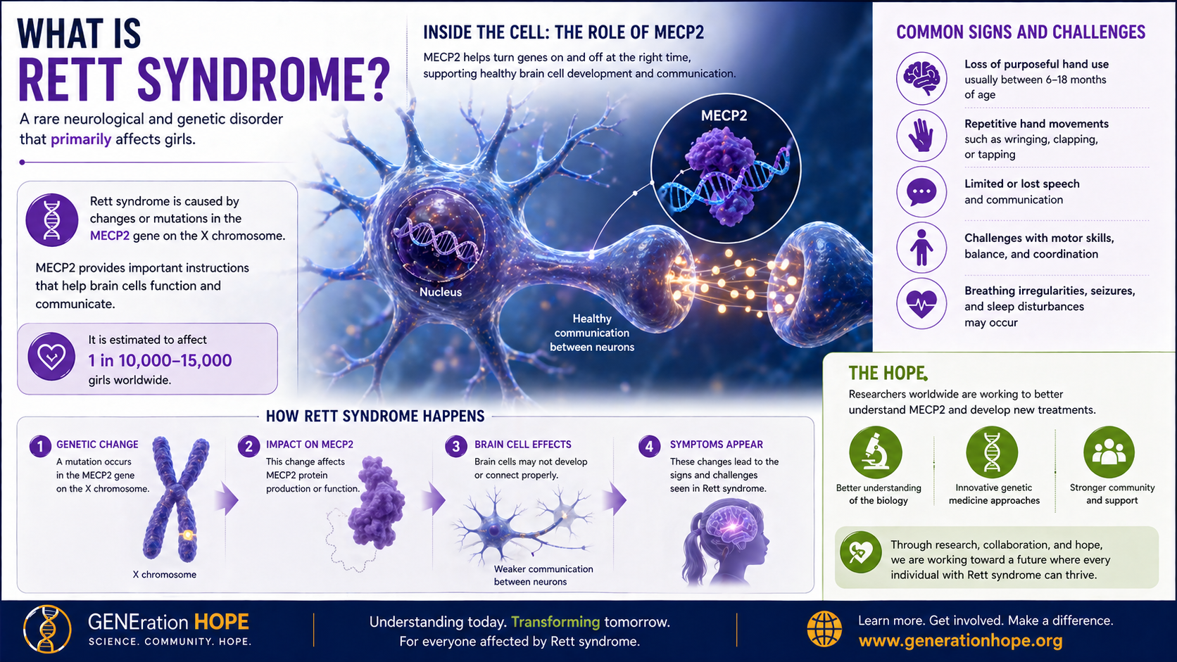 What Is Rett Syndrome? explainer visual